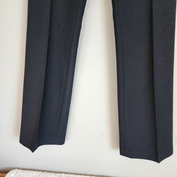 Marc Jacobs 100% Wool Black Mid-Rise Dress Trouser Pants Women's Size 8 - Picture 12 of 13